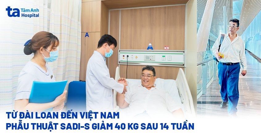 phẫu thuật sadi-s giảm 40kg