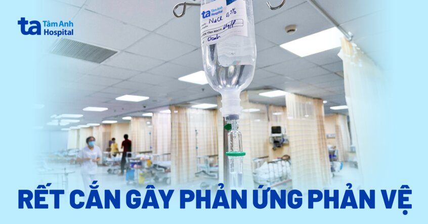 rết cắn gây phản ứng phản vệ
