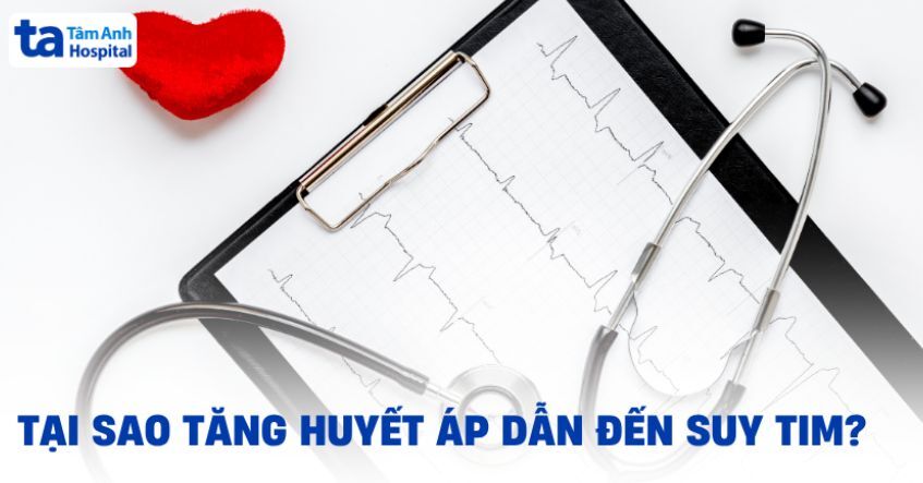 Tại sao tăng huyết áp dẫn đến suy tim? Nguy cơ, phòng ngừa