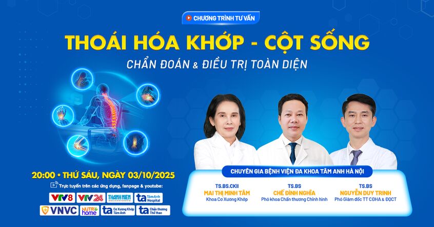 Thoái hóa khớp – cột sống: Chẩn đoán và điều trị toàn diện