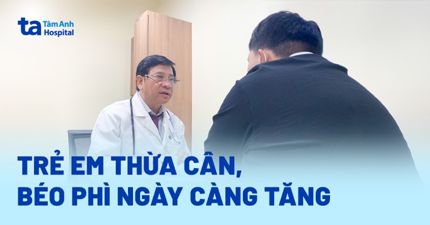 Trẻ em thừa cân, béo phì ngày càng tăng