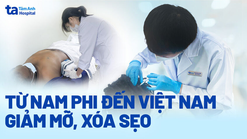 Từ Nam Phi đến Việt Nam giảm mỡ, xóa sẹo
