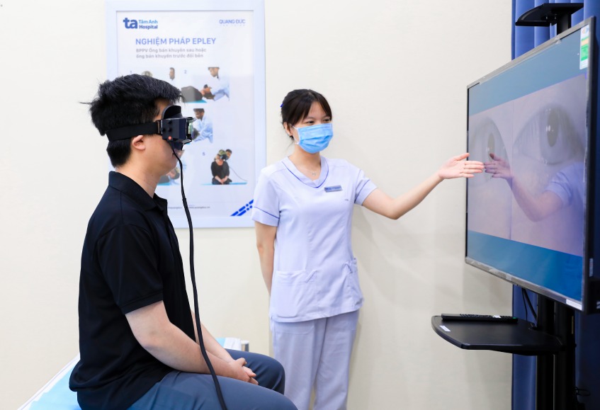 ứng dụng AI đo chức năng tiền đình