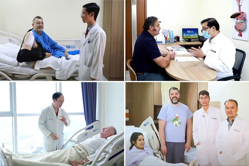 Hơn 12.000 bệnh nhân là người nước ngoài đến BVĐK Tâm Anh khám chữa bệnh. Người bệnh đến với Tâm Anh không chỉ được điều trị thành công một lần, mà còn giới thiệu người thân, bạn bè cùng trở lại khám chữa bệnh như sự tri ân, lòng tin đối với ngành y Việt Nam.