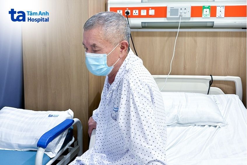 Ông Nghề sau phẫu thuật cắt tuyến giáp.