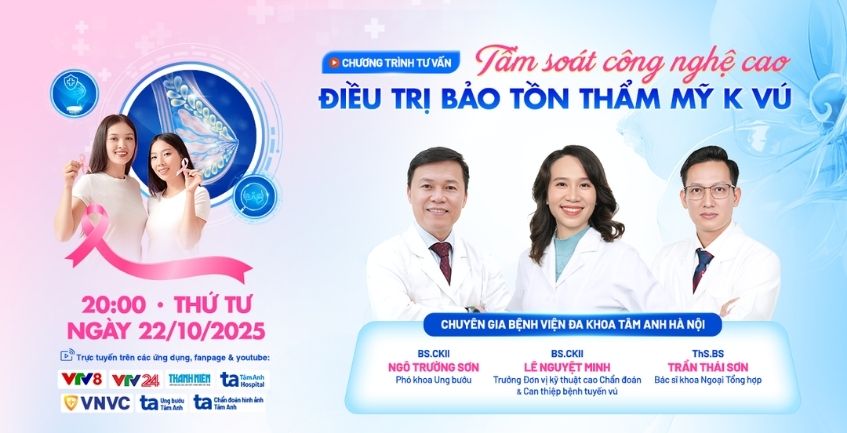 Tầm soát công nghệ cao, điều trị bảo tồn thẩm mỹ ung thư vú