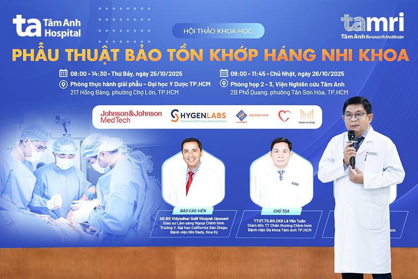 bác sĩ tuấn phát biểu khai mạc tại hội thảo
