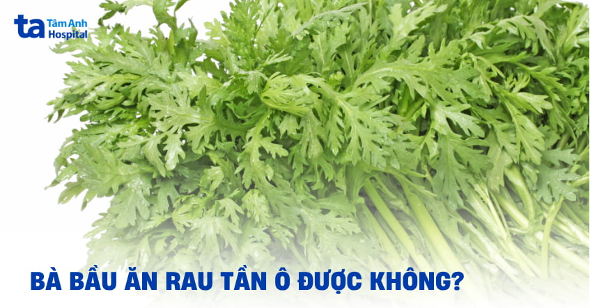 Bầu ăn rau tần ô được không? Cần lưu ý điều gì?