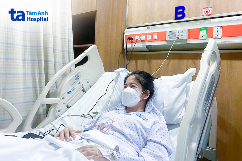 bệnh nhân hồi phục nhanh sau phẫu thuật