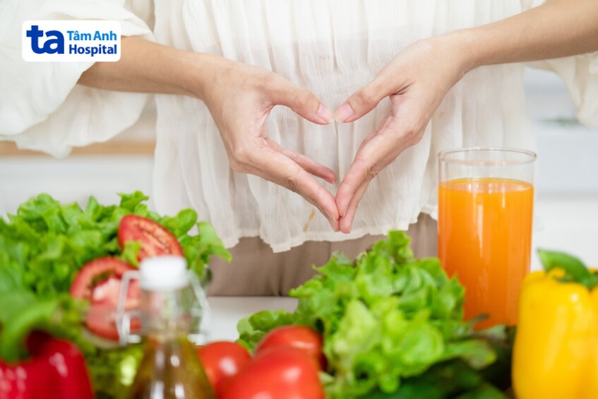 bổ sung rau vào chế độ dinh dưỡng