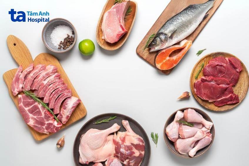 các thực phẩm giàu đạm giúp vết mổ hồi phục nhanh hơn