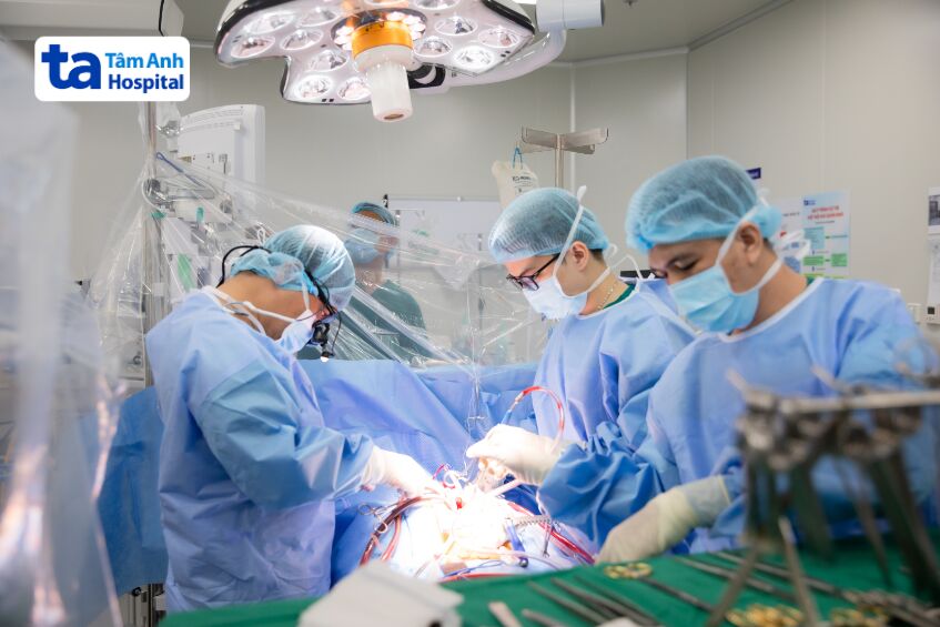 Can thiệp phẫu thuật sửa chữa van tim tại Bệnh viện Đa khoa Tâm Anh
