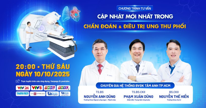 TVTT: Cập nhật mới nhất trong chẩn đoán & điều trị ung thư phổi