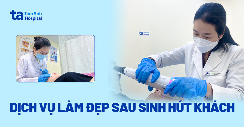 dịch vụ làm đẹp sau sinh hút khách