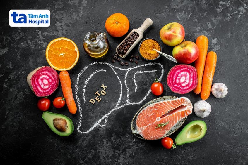 dinh dưỡng gan nhiễm mỡ mức độ nhẹ