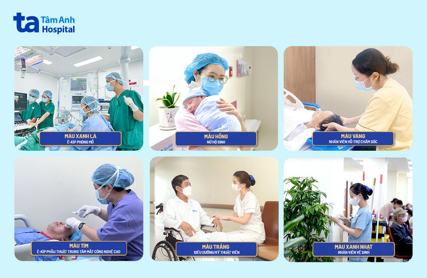 đồng phục luôn được giặt sạch