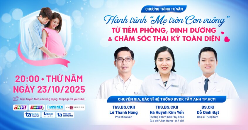 Hành Trình “Mẹ Tròn Con Vuông” : Từ Tiêm Phòng, Dinh Dưỡng & Chăm Sóc Thai Kỳ Toàn Diện