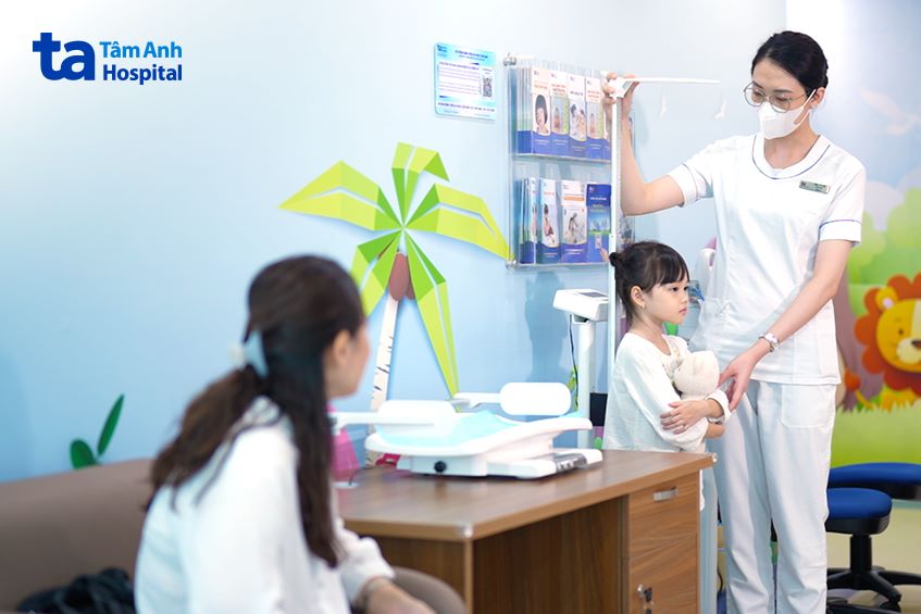 không gian khám bệnh thân thiện