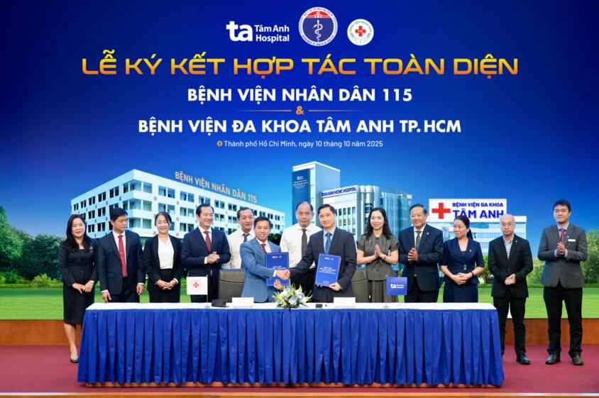 Công bố thành lập “Mạng lưới Y tế Tâm Anh – Nhân dân 115”