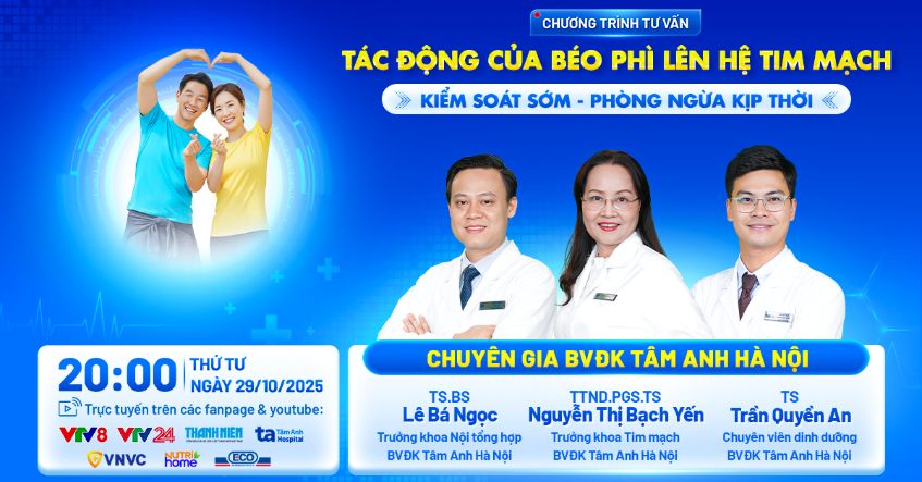 Tác động của béo phì lên hệ tim mạch