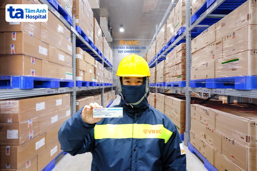 lô beyfortus đầu tiên tại kho lạnh vnvc