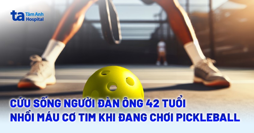 Người đàn ông 42 tuổi nhồi máu cơ tim khi đang chơi pickleball