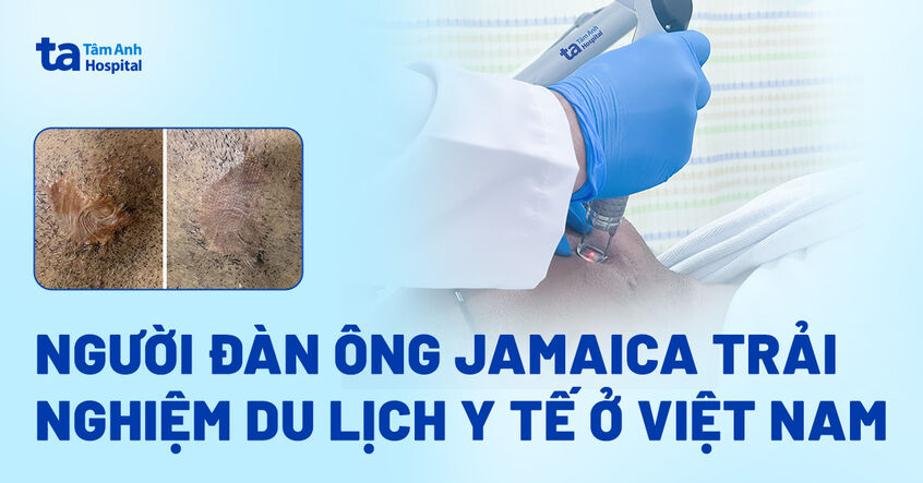 Người đàn ông Jamaica trải nghiệm du lịch y tế ở Việt Nam