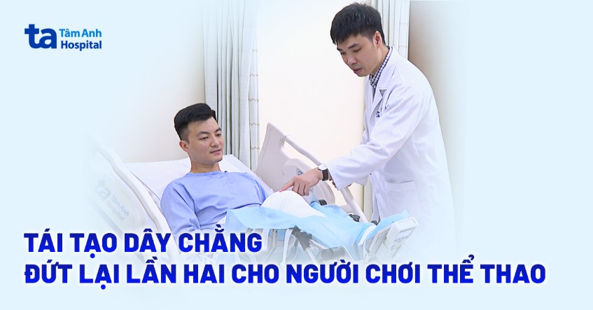 Tái tạo dây chằng đứt lại cho người chơi thể thao