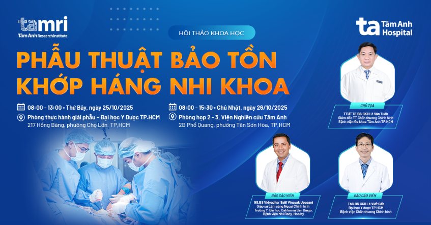 Hội thảo khoa học: Phẫu thuật bảo tồn khớp háng nhi khoa