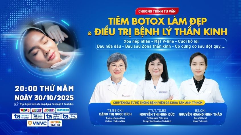 Tiêm Botox làm đẹp và điều trị các bệnh lý thần kinh