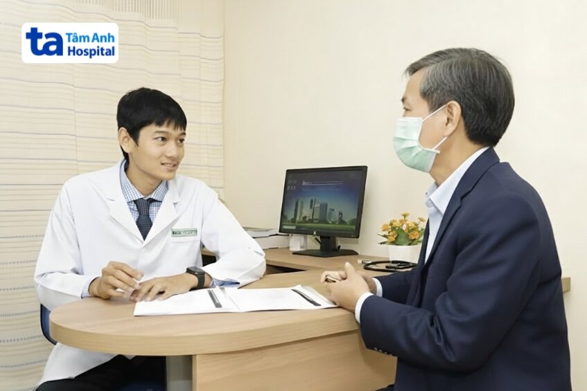 tư vấn kế hoạch điều trị cho bệnh nhân