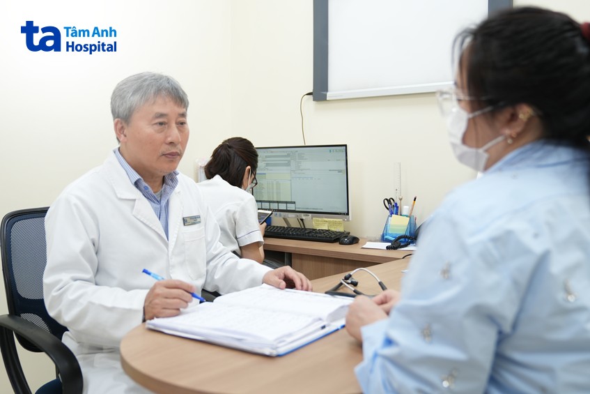 bác sĩ khoa nội tiết được luân chuyển trong bvđk tâm anh