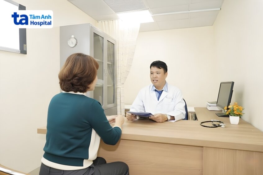 bác sĩ sẽ tư vấn cho người bệnh