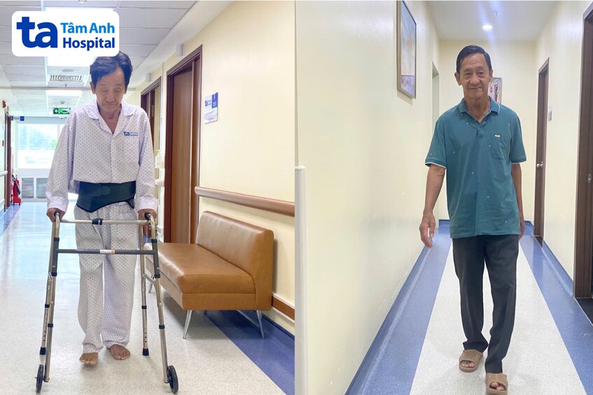 bệnh nhân nhanh chóng phục hồi