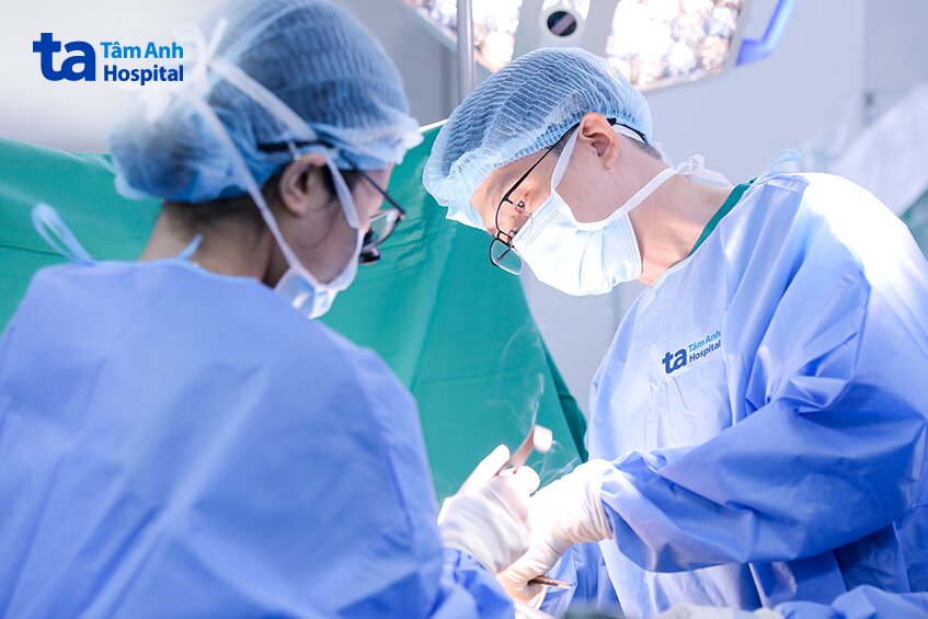 ca phẫu thuật diễn ra tốt đẹp