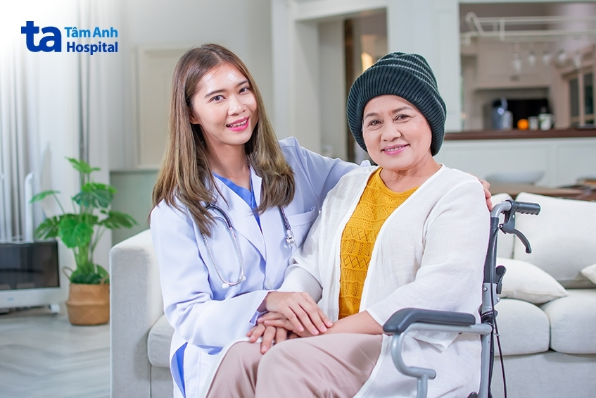 chăm sóc bệnh nhân ung thư cuối đời
