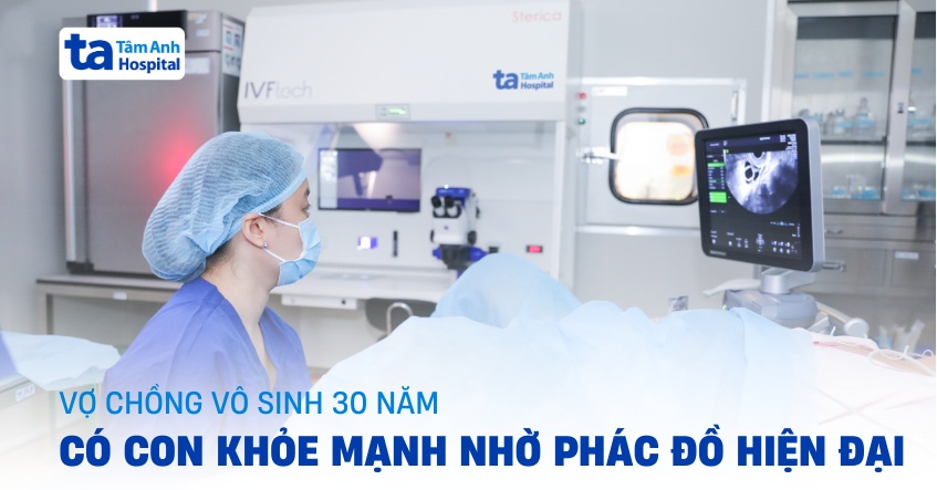 Có con sau hơn 30 năm vô sinh