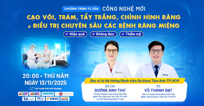 Tư vấn: Công nghệ mới thẩm mỹ răng và điều trị các bệnh lý răng miệng