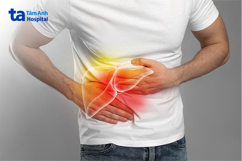 đau bụng do ung thư gan