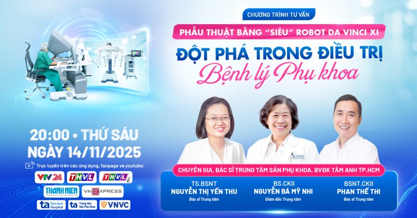 Phẫu Thuật Bằng “Siêu” Robot Da Vinci XI: Đột Phá Trong Điều Trị Bệnh Lý Phụ Khoa