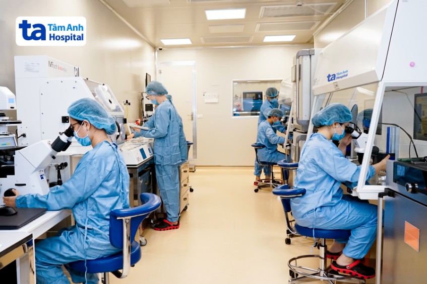Hệ thống phòng “lab trong lab” tại IVF Tâm Anh giúp tăng tỷ lệ nuôi cấy phôi thành công
