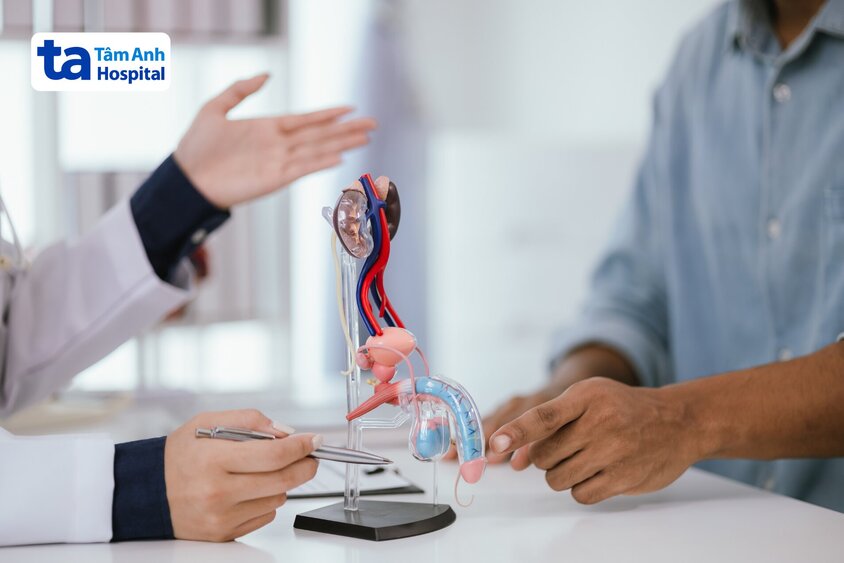 khám sớm khi dương vật bị tổn thương