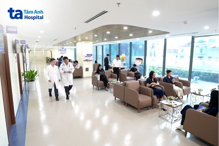 không gian phòng khám hiện đại