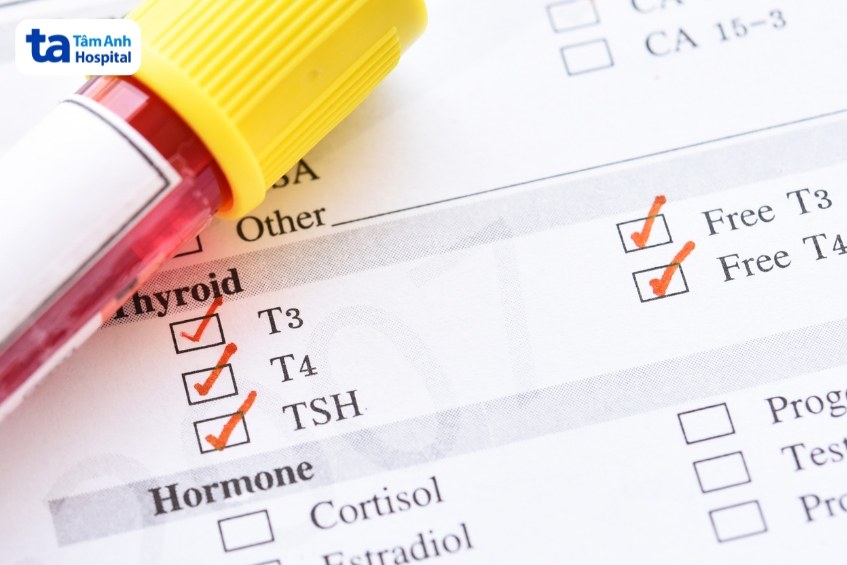 người bệnh xét nghiệm chức năng tuyến giáp