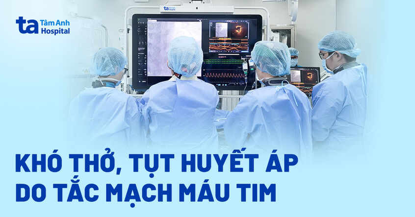 Nhồi máu cơ tim gây suy hô hấp cấp