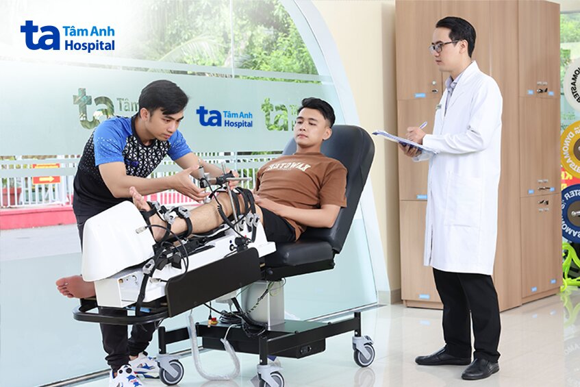 robot giúp lượng giá tự động tổn thương dây chằng