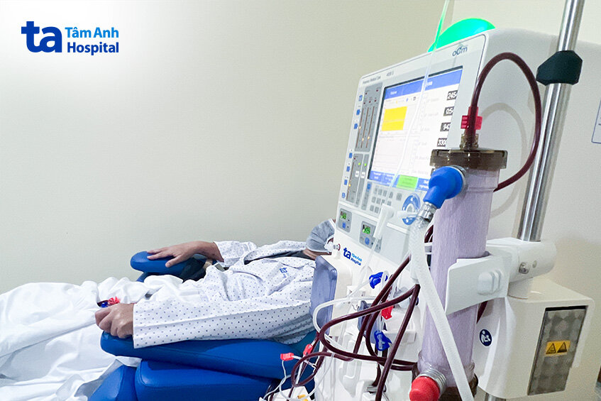 sau gần 2 tháng chạy thận