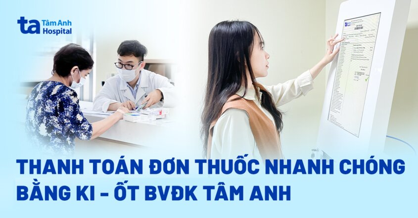 Tiết kiệm thời gian thanh toán đơn thuốc nhờ ki-ốt thông minh