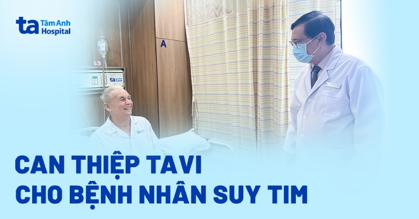 Thay van không phẫu thuật cứu bệnh nhân suy tim