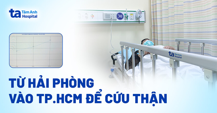 Từ Hải Phòng vào TP.HCM để cứu thận